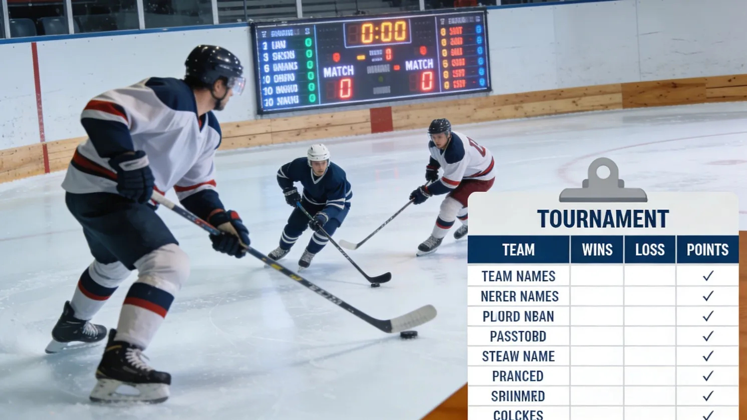 Хоккей сегодня — матчи, результаты и турнирная таблица