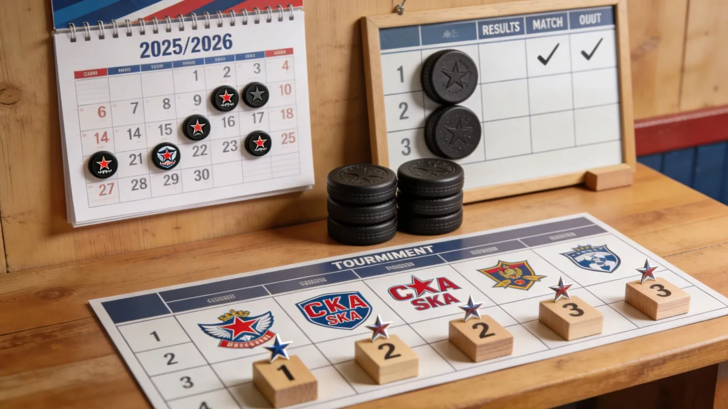 КХЛ 2025/2026 — календарь, результаты и таблица